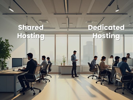 Shared vs. Dedicated Hosting: Key Differences Unveiled