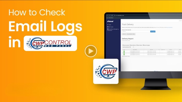 CWP panel how to check how many mails sent by user