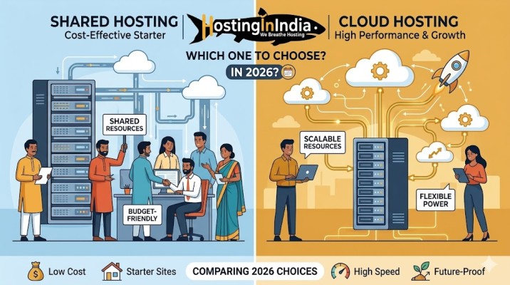 Shared Hosting vs Cloud Hosting: Which One Should You Choose in 2026?
